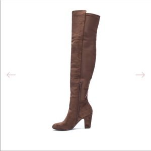 Over-the-Knee Suede Boots